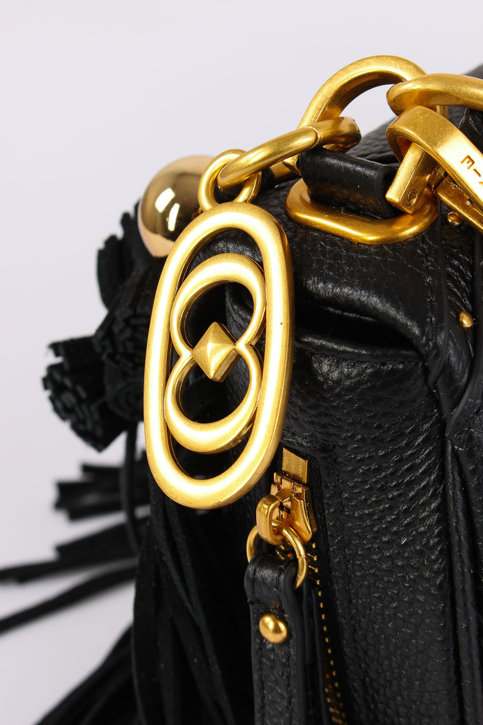 Tracollina Frange Inserto Borchie Black-8