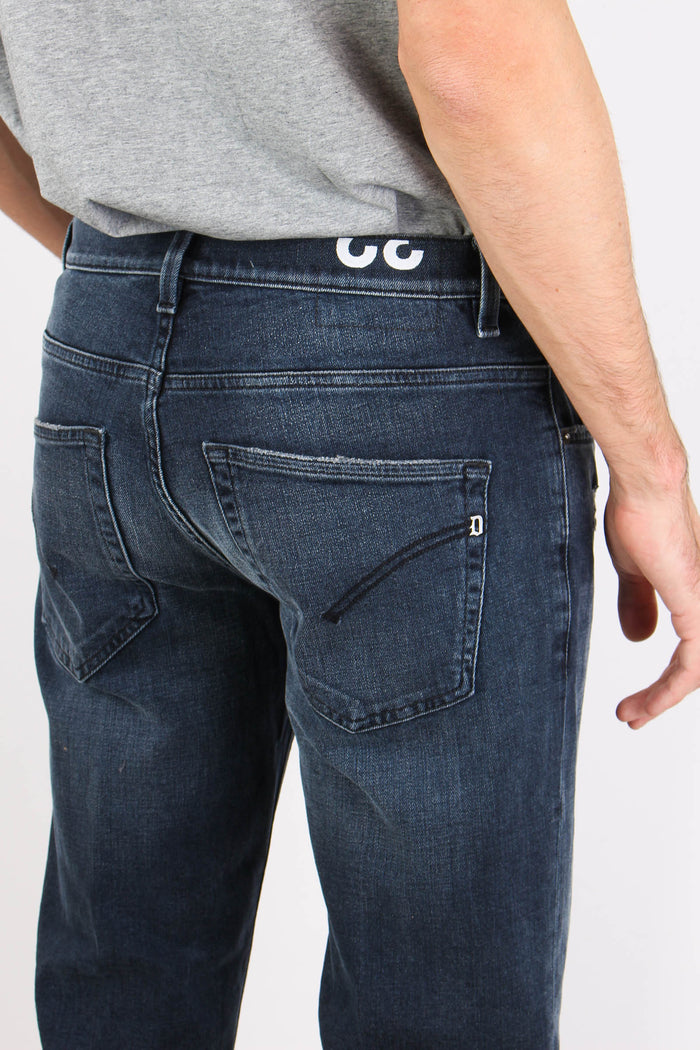 Brighton Denim Micro Rotture Blu Notte-8