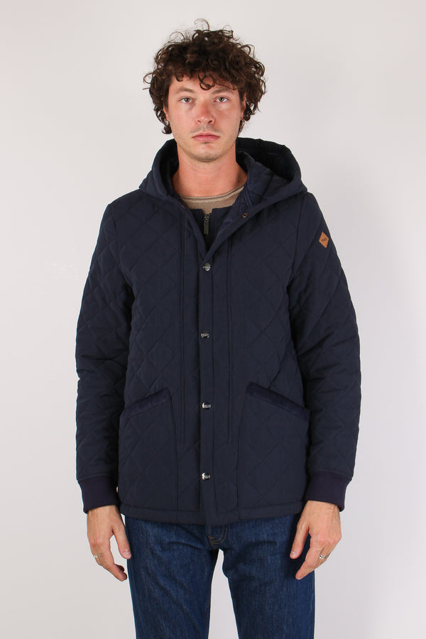 Charles Bomber Trapuntato Capp Blu-2