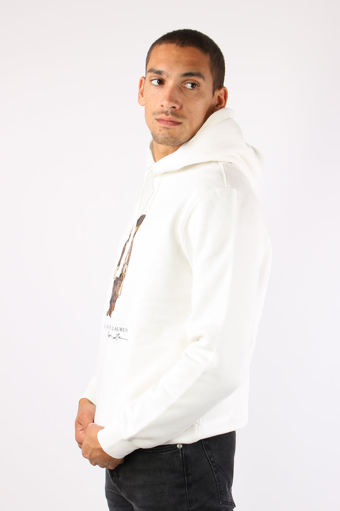 Felpa Cappuccio White-4