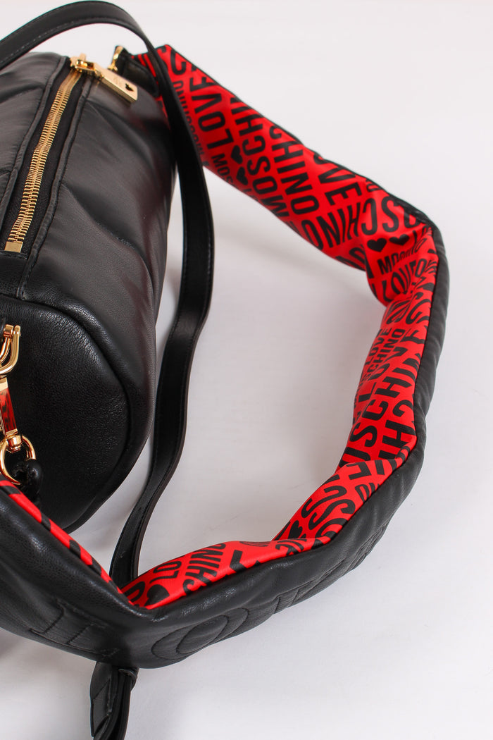 Bauletto Puffy Nero/rosso-5