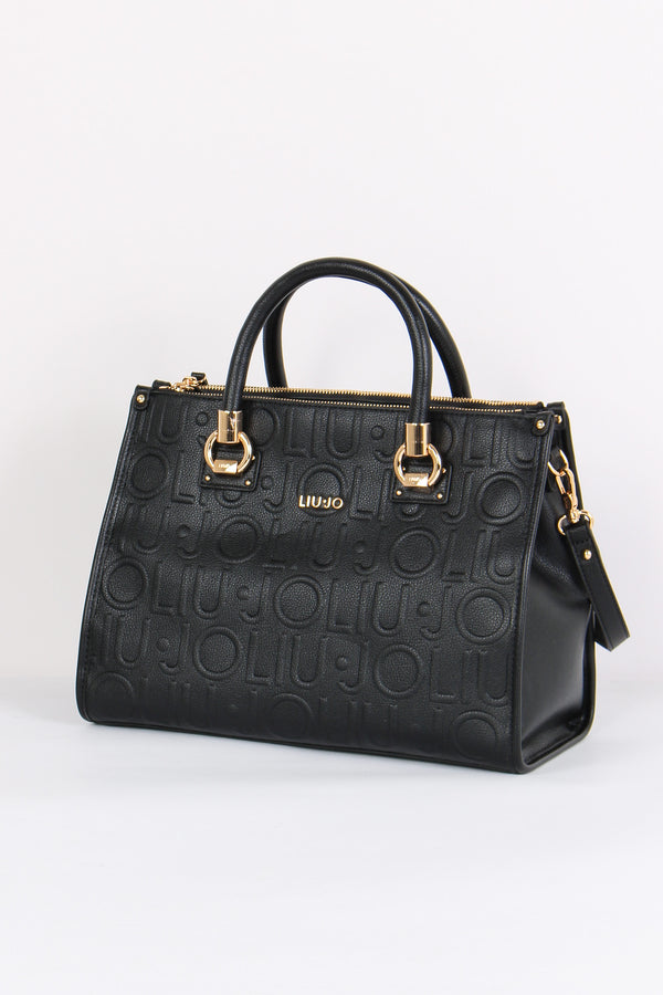 Shopping Logo 3d Nero-2