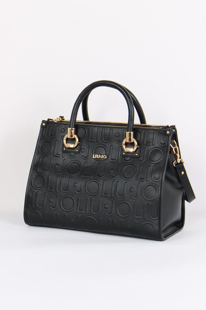 Shopping Logo 3d Nero-2