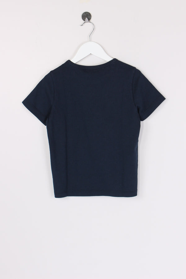 T-shirt Stampa Navy Blue-2