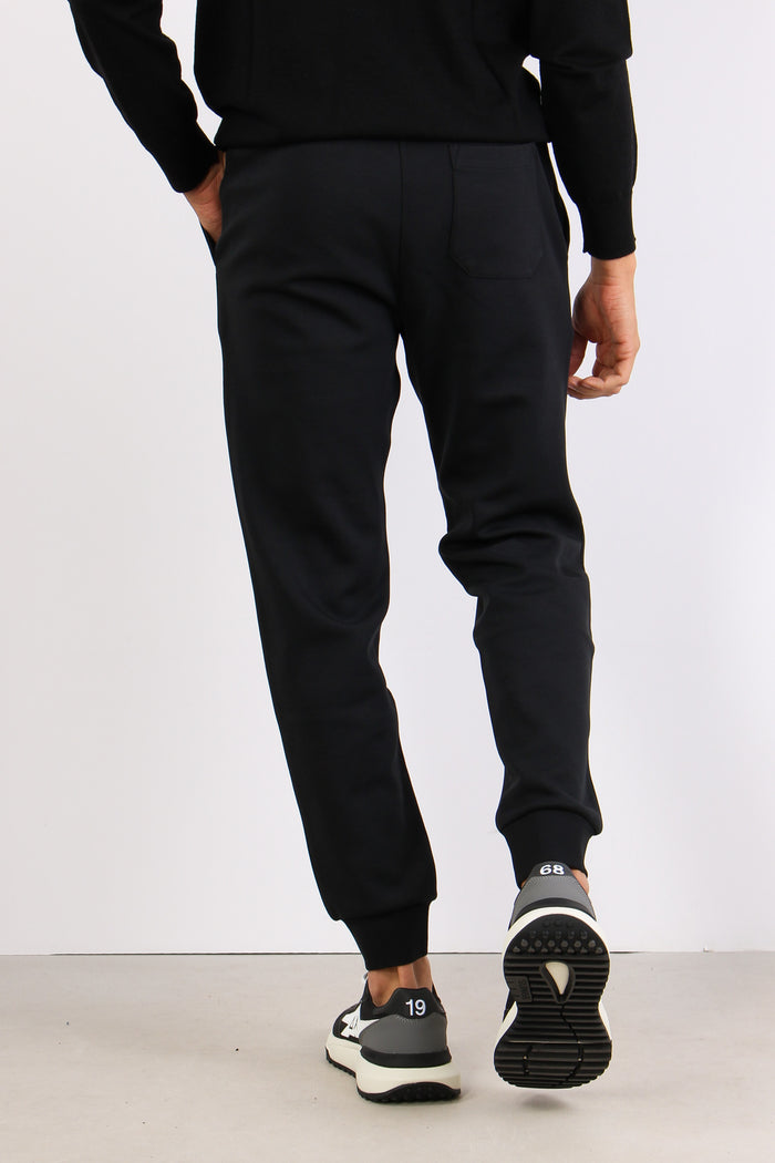 Pantalone Felpa Tecnico Polo Black-4