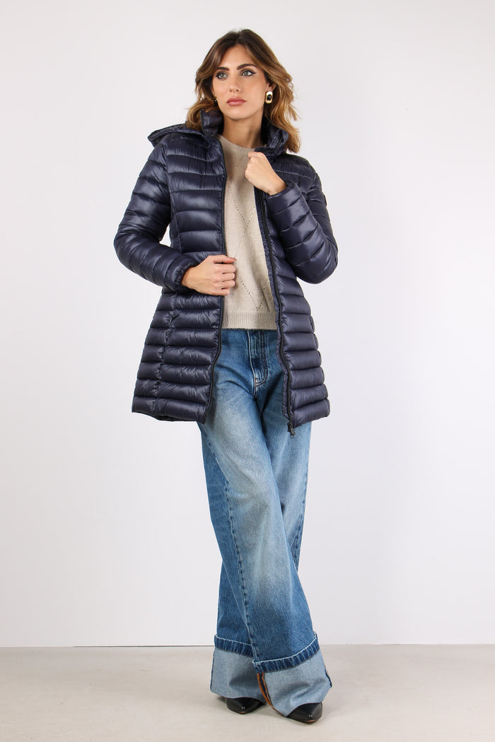 Miri Piumino Lucido Blue Black