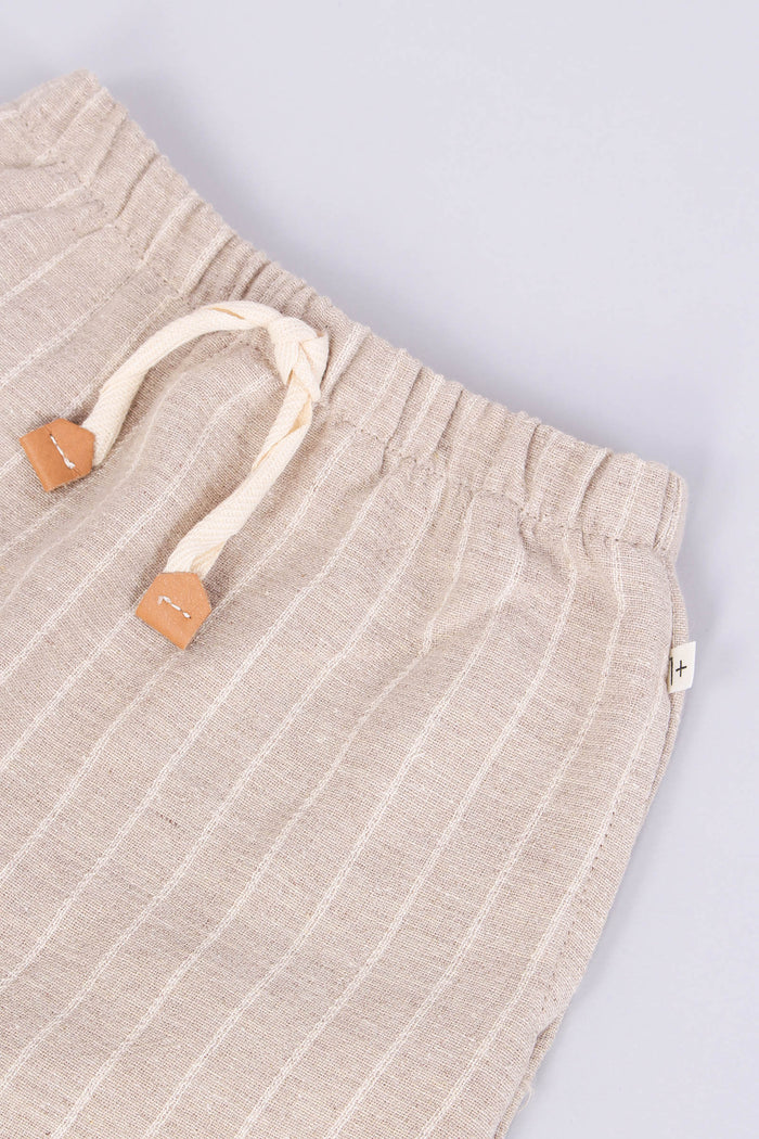 Short Gessato Beige-4