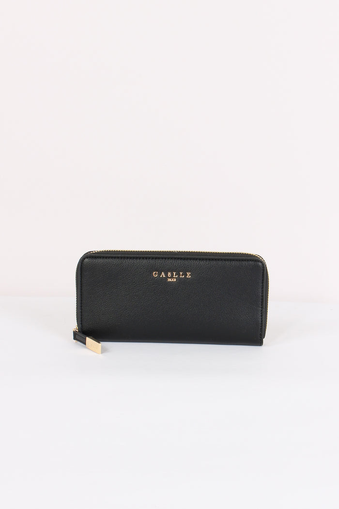 Zip Around Bottolato Nero