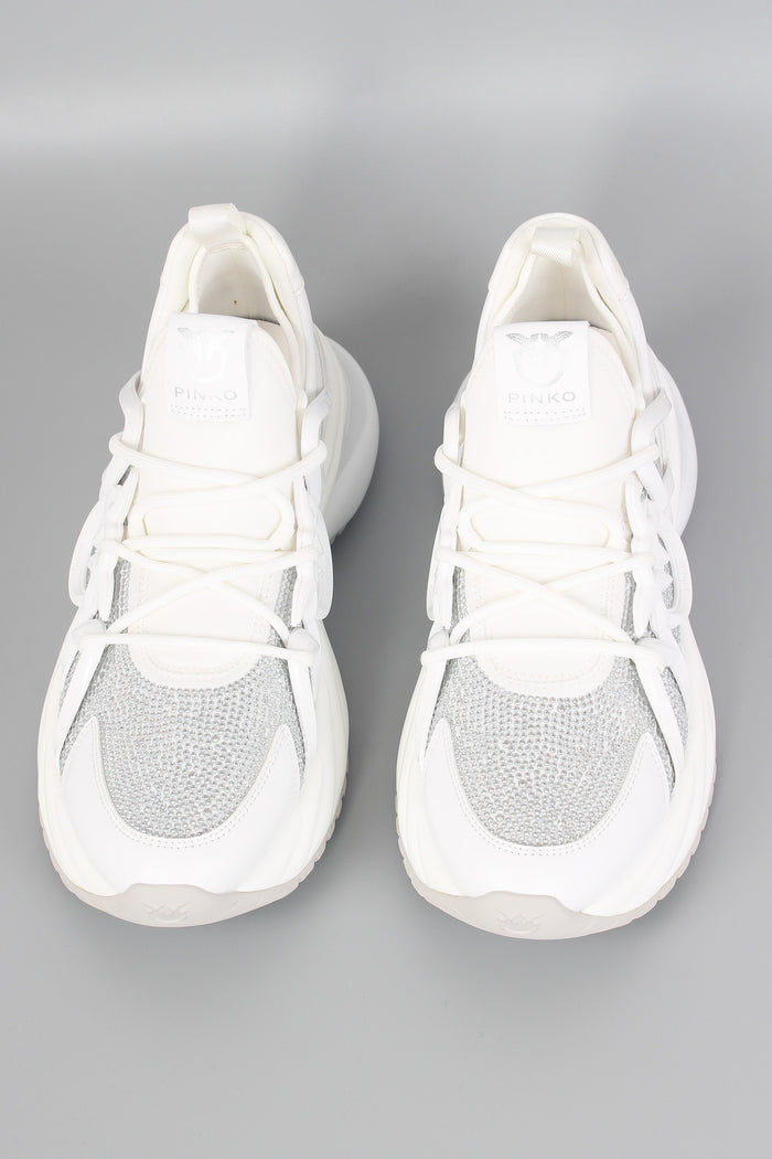 Ariel 01 Sneaker Neoprene White/crystal-2