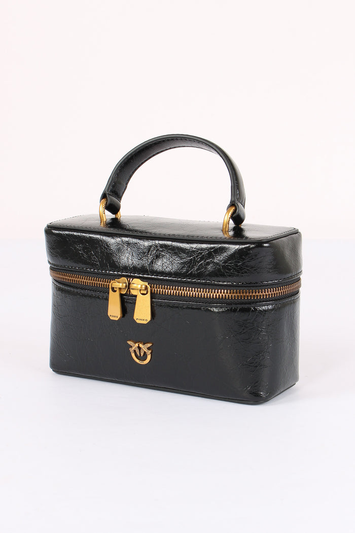 Tracollina Vanity Soft Mini Shiny Nero/antique Gold-4