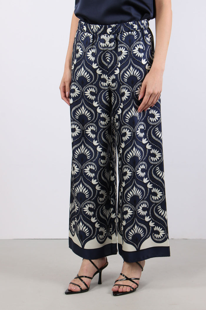 Wkdottico Pantalone Seta Fantasia Foulard Patch-6