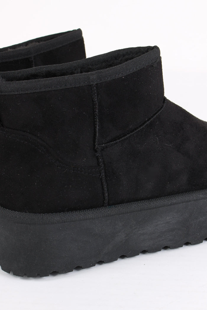 Stivale Inserto Teddy Black-7