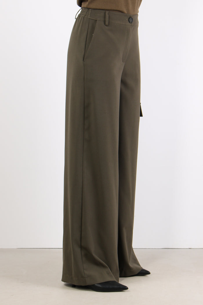 Pantalone Tasconato Mano Lana Militare-7