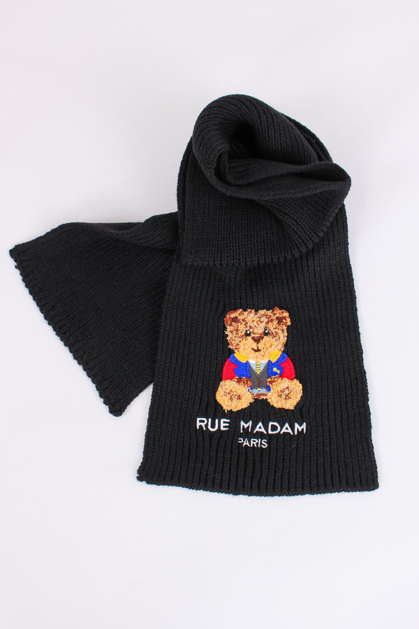 Sciarpa Orsetto Black-2