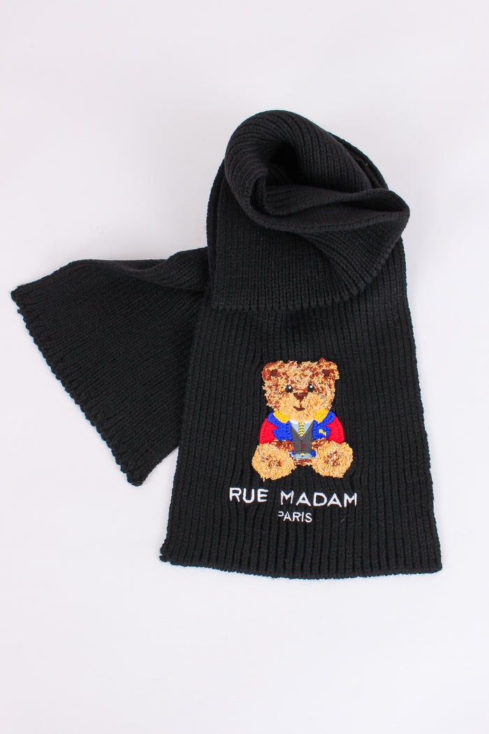 Sciarpa Orsetto Black-2