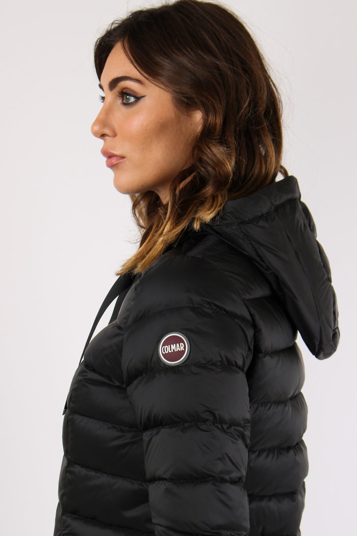 Piumino Medio Coulisse Nero-8