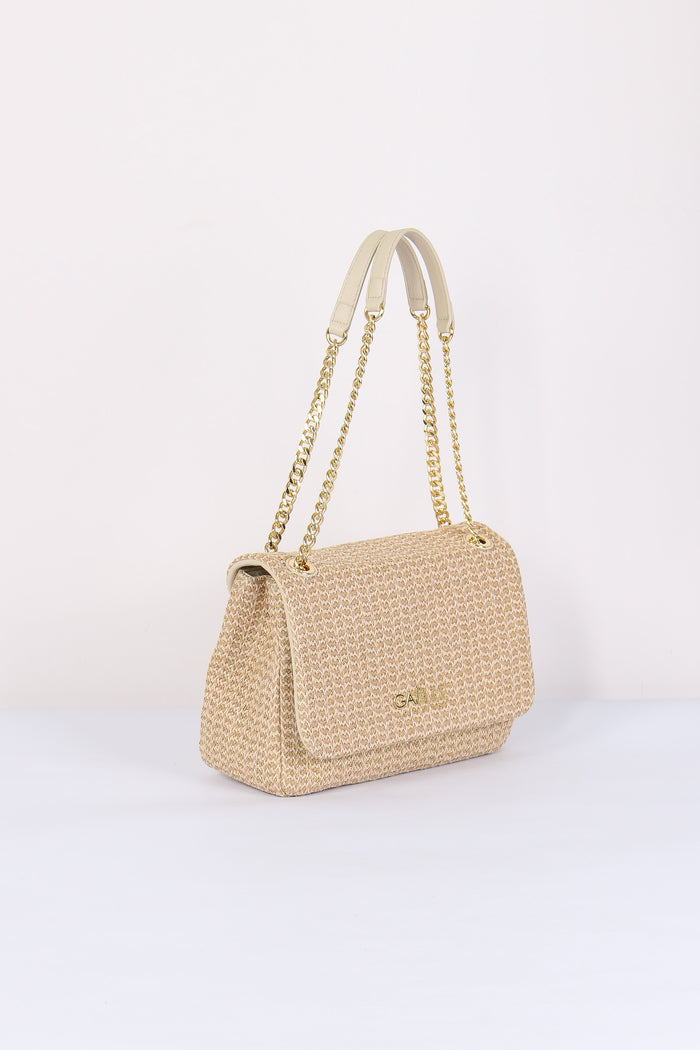 Tracolla Rafia Beige-6