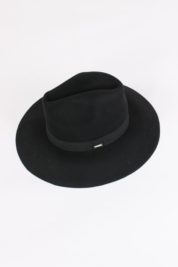 Cappello Feltro Nero-2