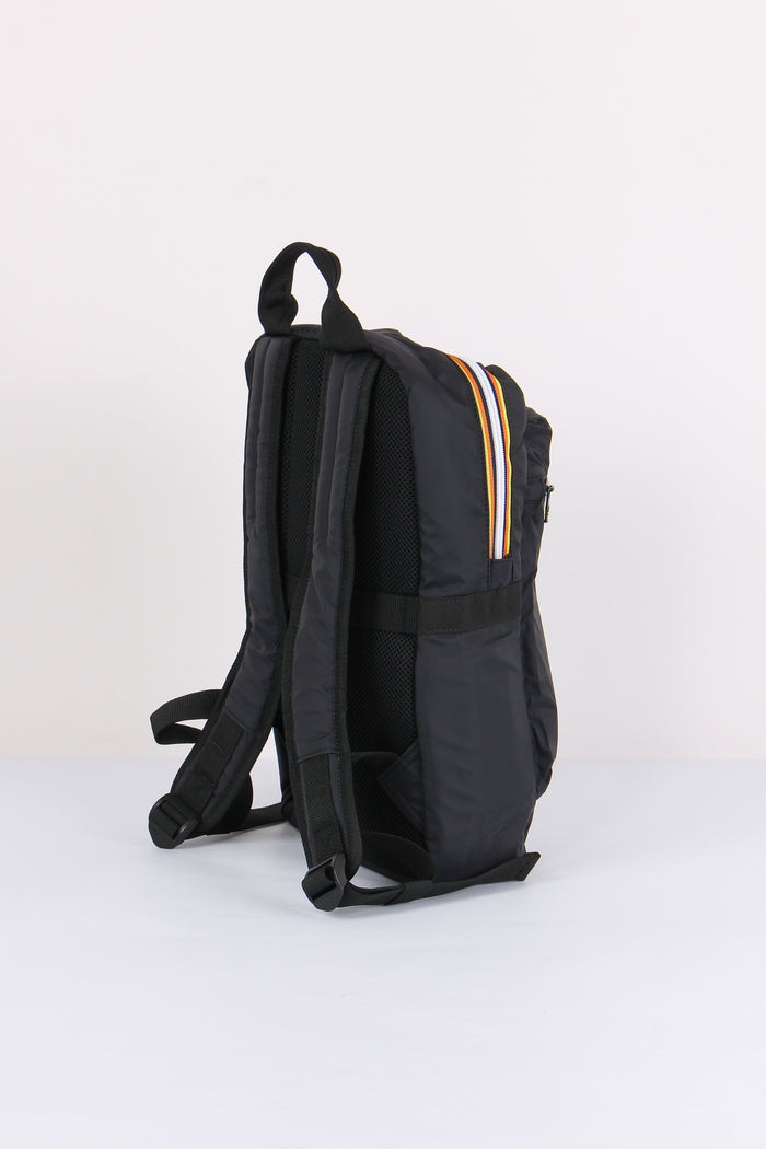 Mini Zaino Nylon Piatto Black Pure-5