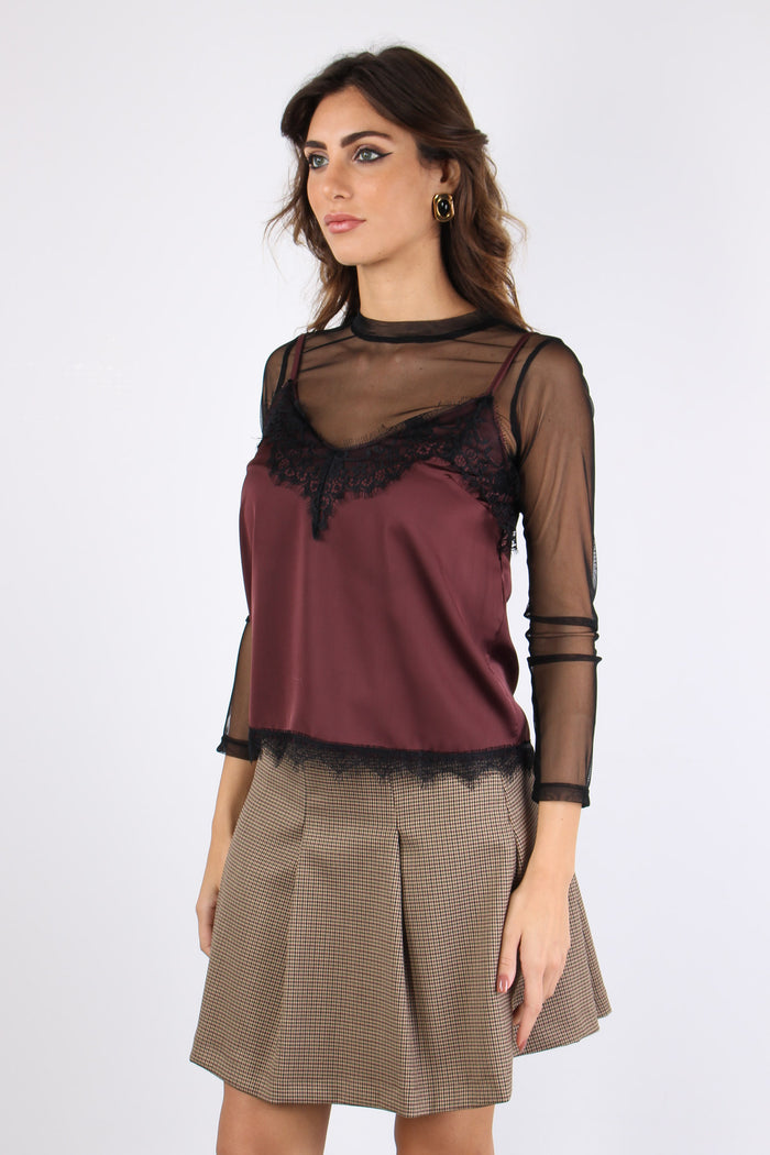 Top Inserto Pizzo Bordeaux-5