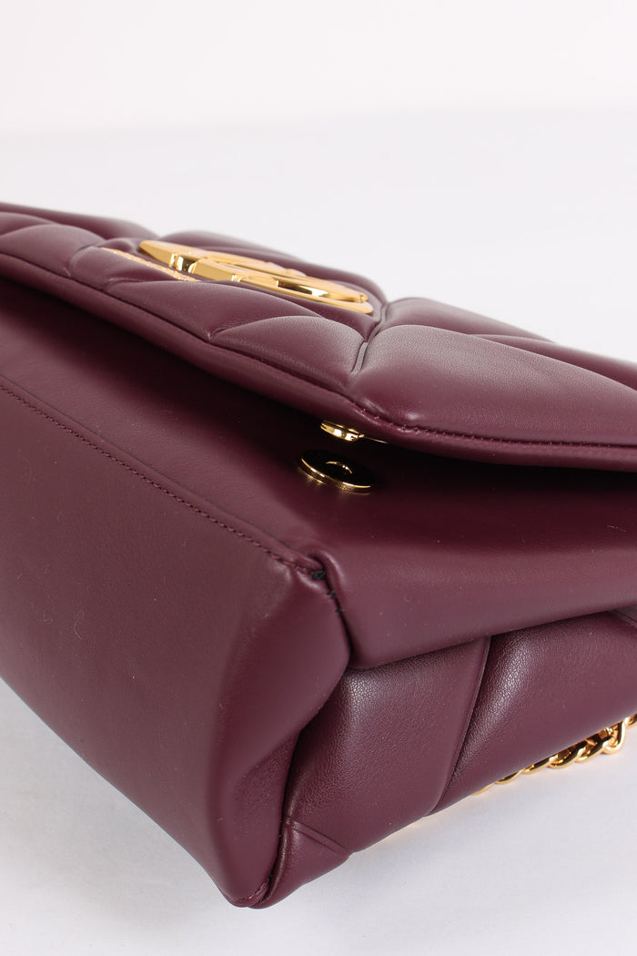 Tracolla Sali Scendi Matelasse Vino-5