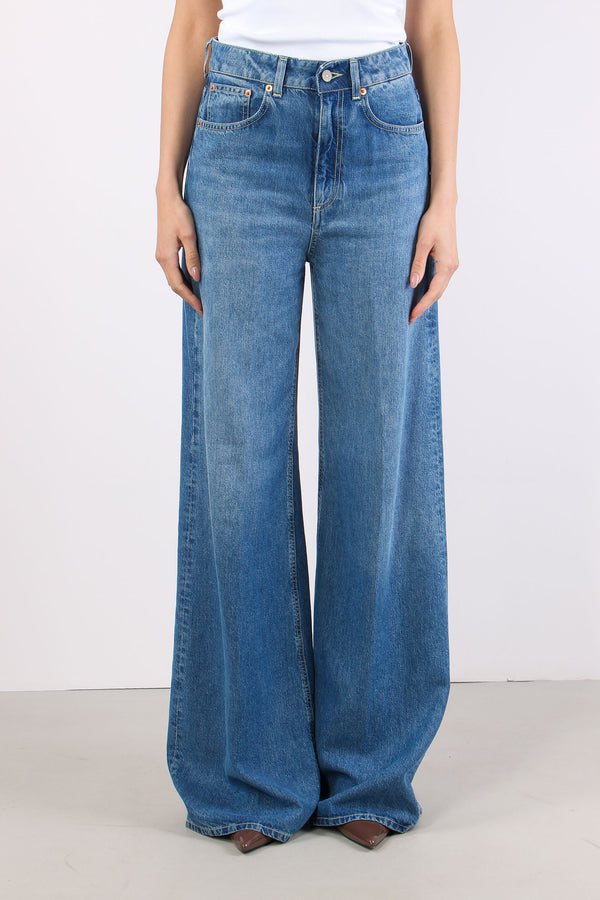 Beatrix Denim Palazzo Denim Medio-2