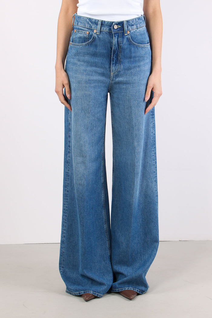 Beatrix Denim Palazzo Denim Medio-2