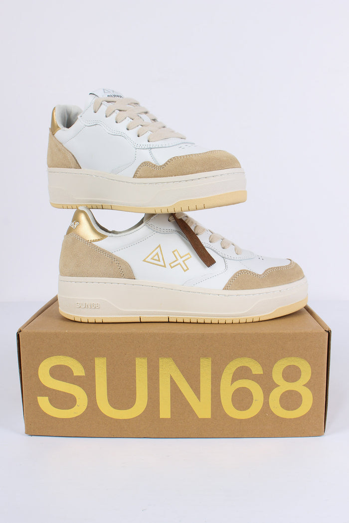 Sneaker Basket Love Lady Oro-5