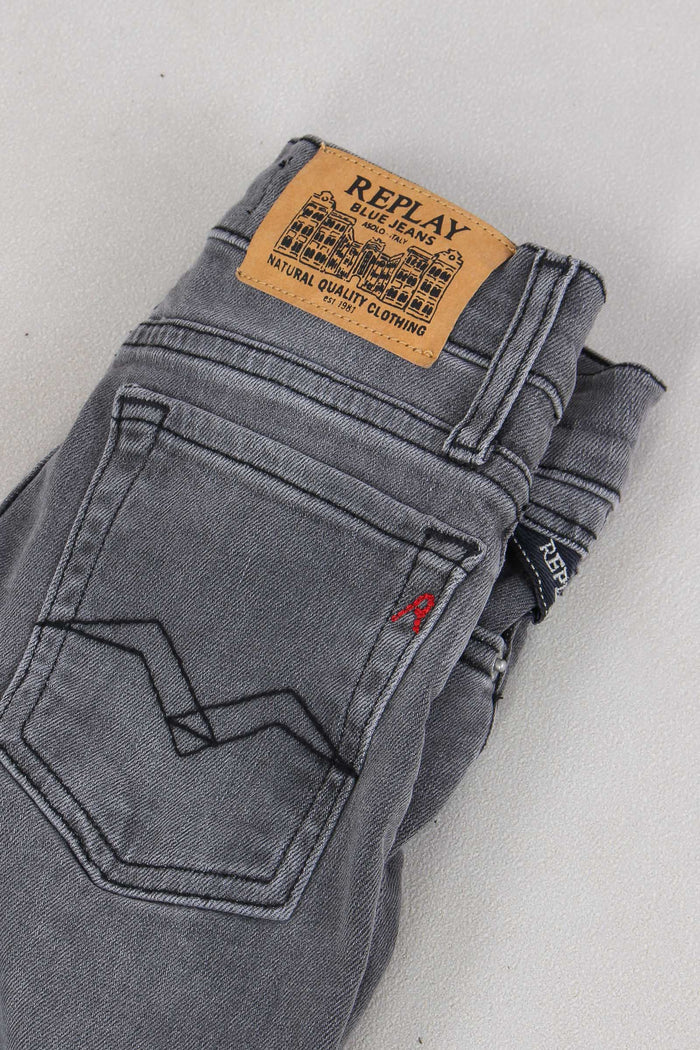 Denim Regular Grigio-4