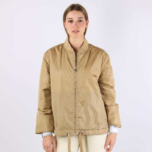 Aisha Giubbotto Nylon Svasato Stardust Beige-2