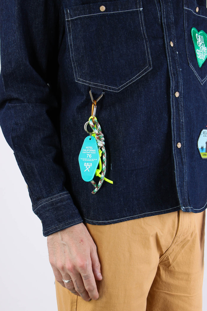 Camicia Over Denim Patch Denim-9