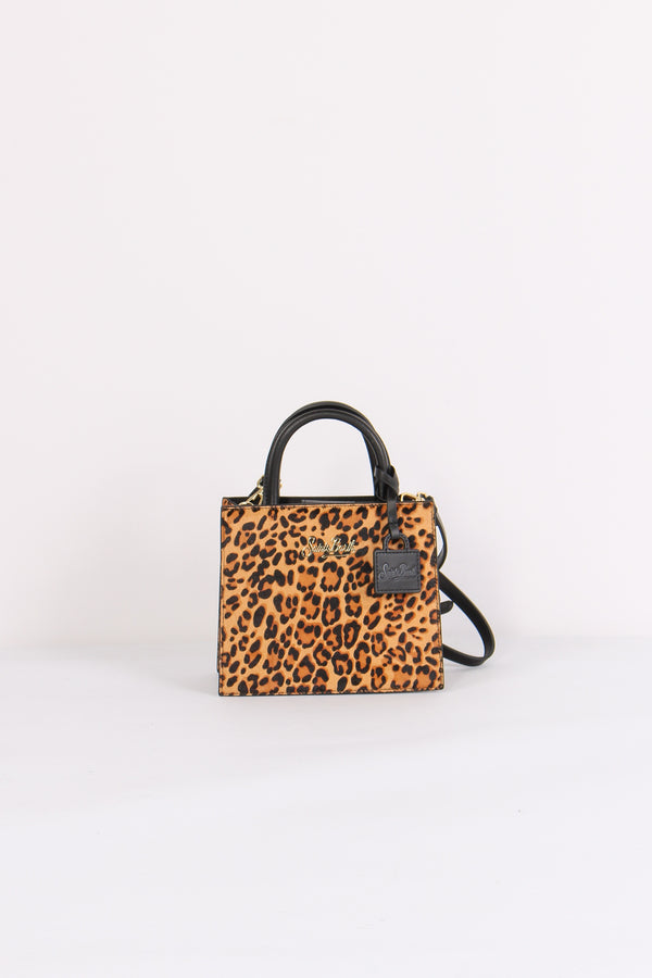 Shopping Mini Brushed Leopard