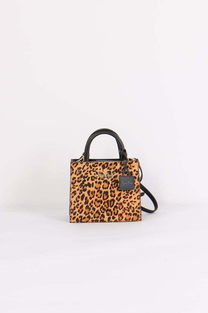 Shopping Mini Brushed Leopard