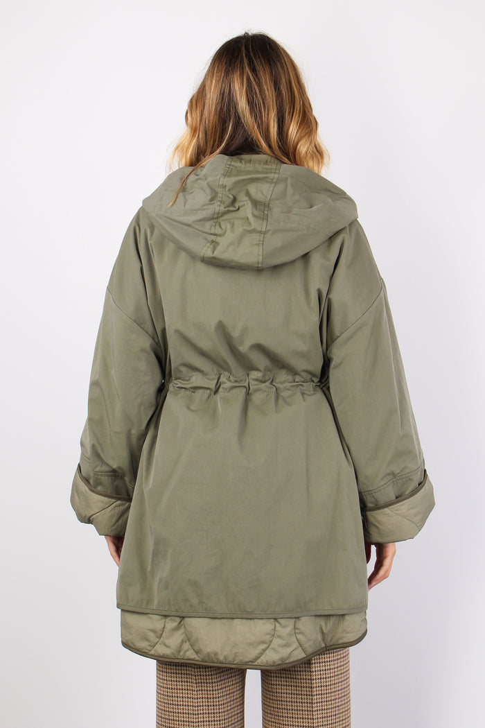 Fumetto Parka Reversibile Militare-4