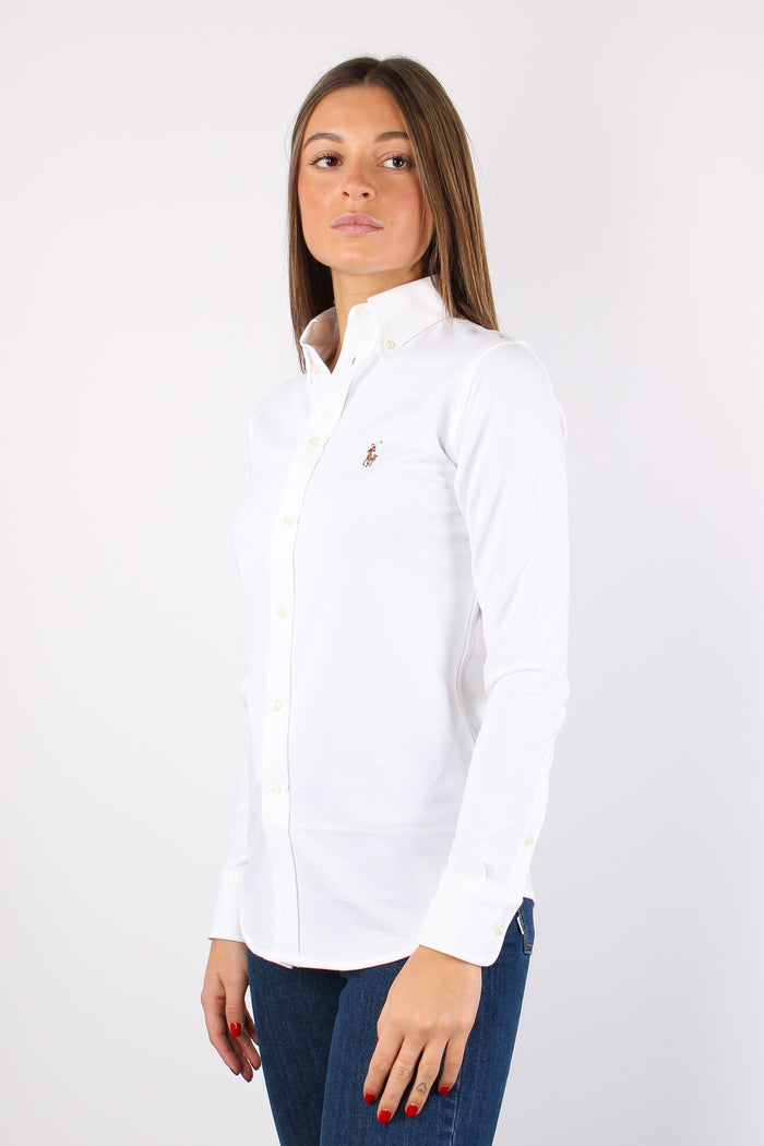 Camicia Oxford Basica White-2