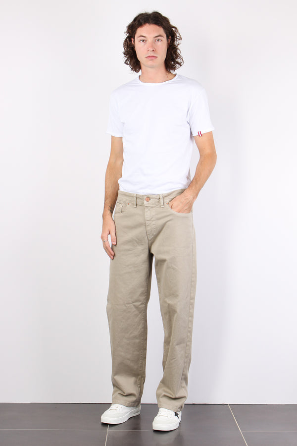 Pantalone 5 Tasche Beige