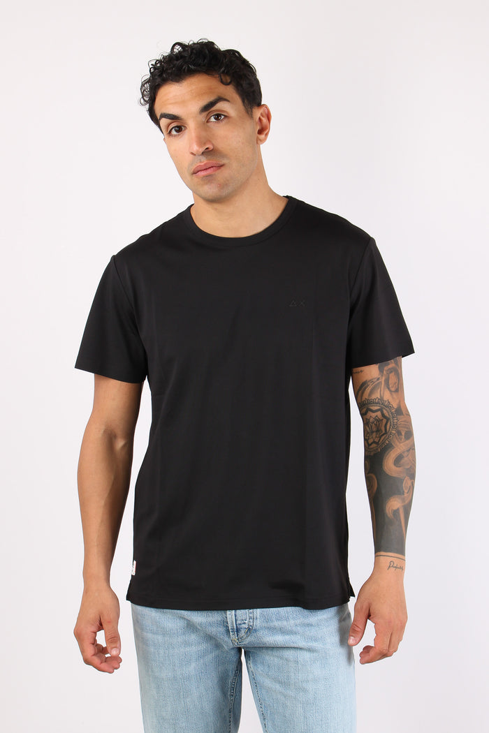 T-shirt Piquet Tecnica Nero
