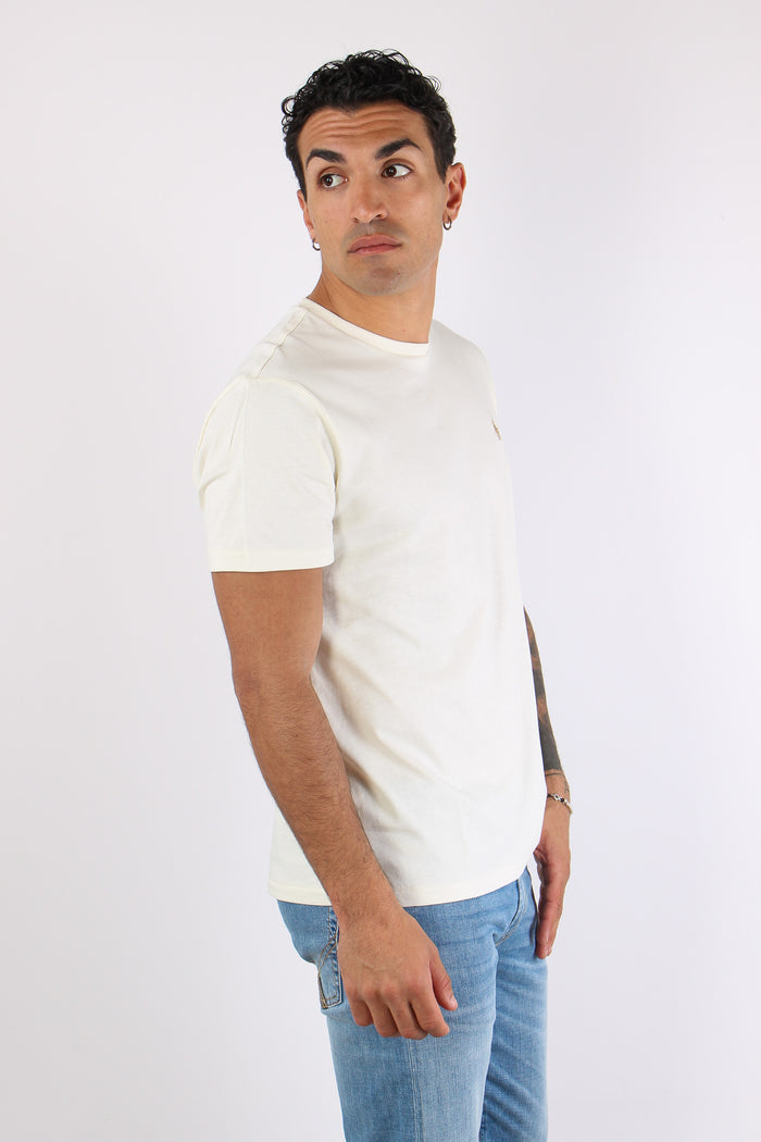 T-shirt Custom Slim Fit Cream-3