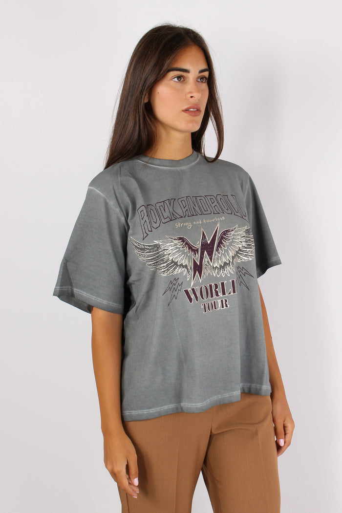 Arsenis T-shirt Rock&roll Grigio-6