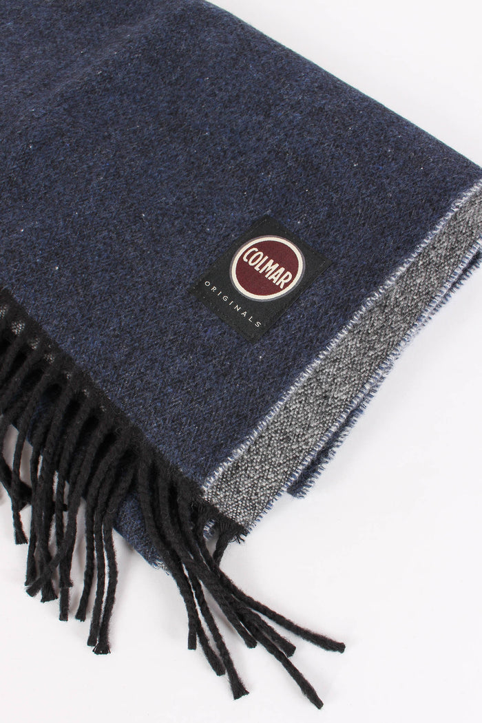 Sciarpa Lana Navy-4
