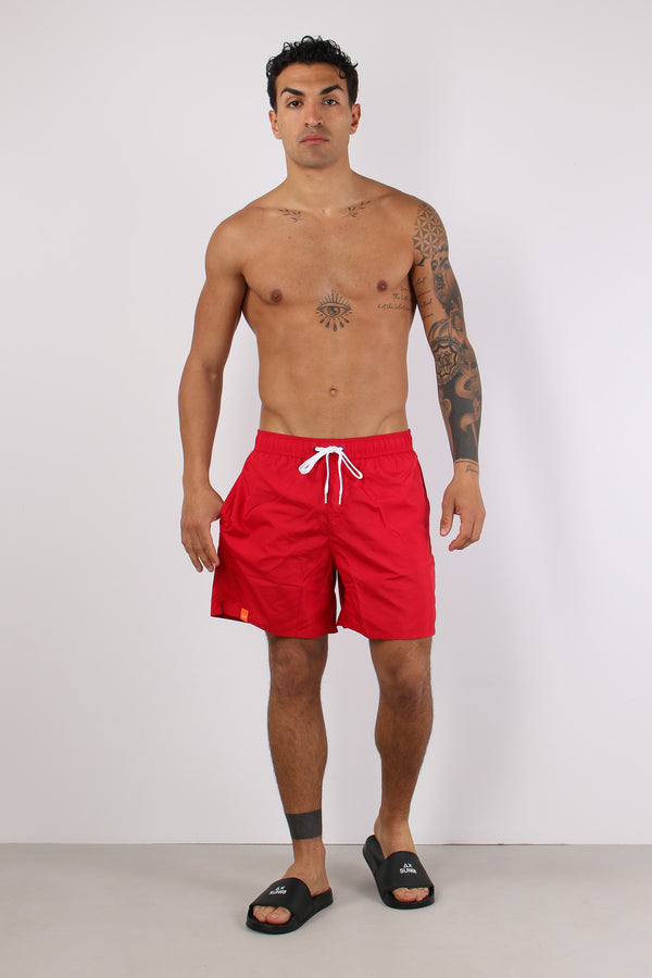 Costume Pantalone Magic Print Rosso-2