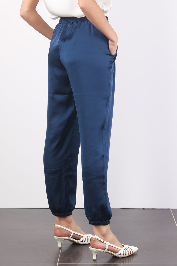 Pantalone Fluido Dress Blue-6