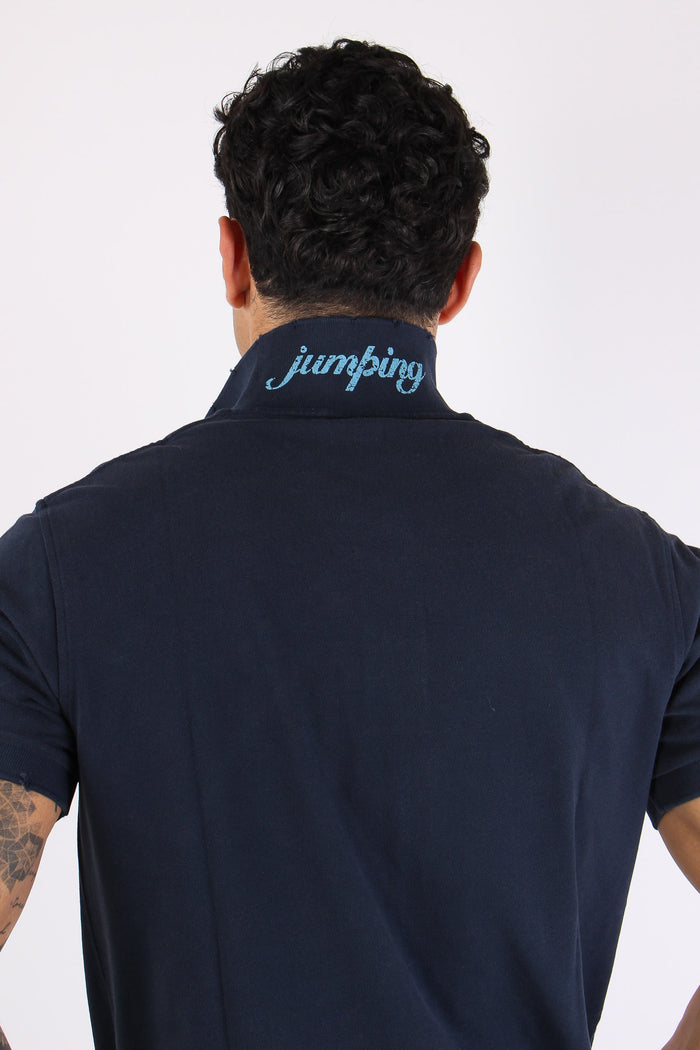 Polo Vintage Navy Blue-8