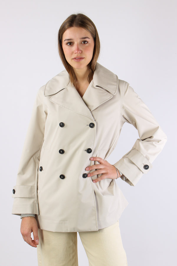 Sofi Peacoat Nylon Shore Beige