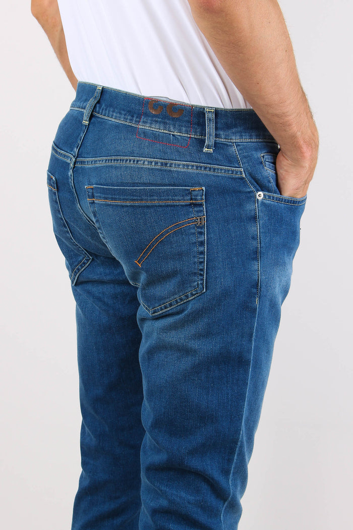 George Denim Skinny Pulito Denim Medio-7