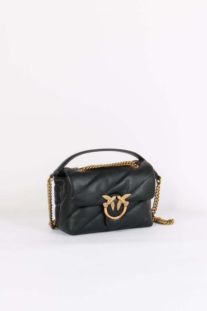 Tracollina Love Puff Nappa Nero/gold-6
