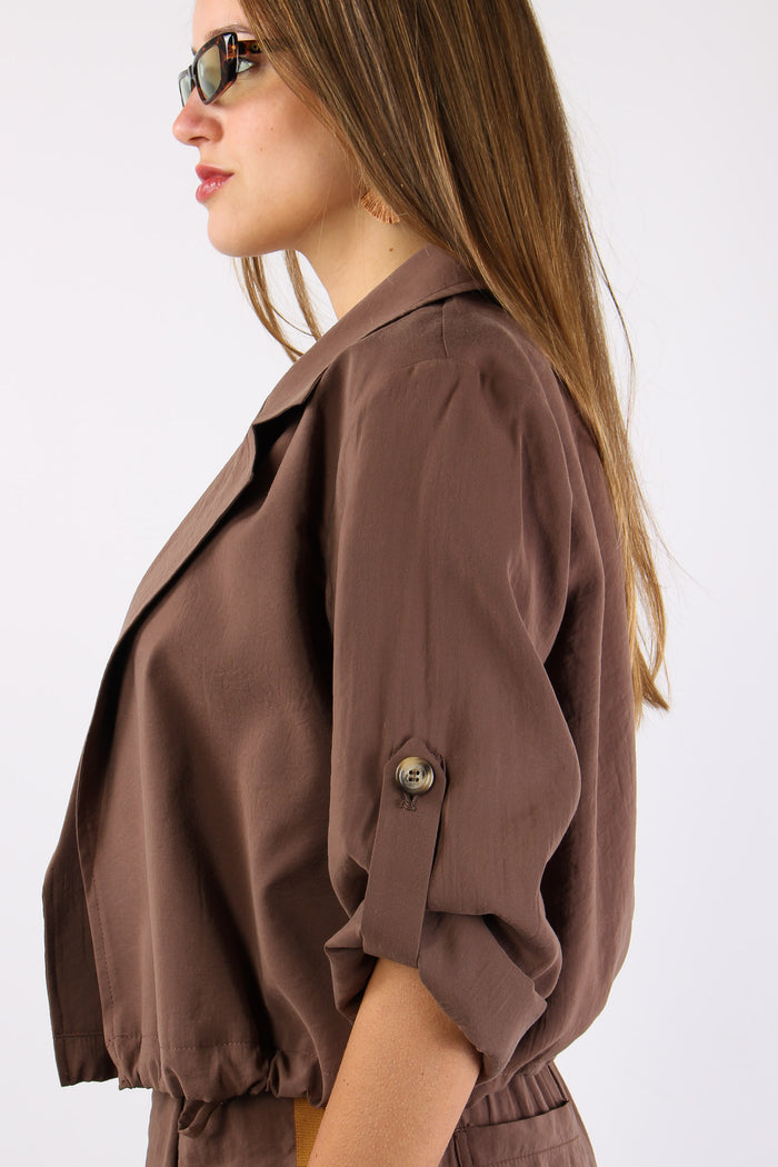 Giubbotto Arriccio Modal Cacao-7