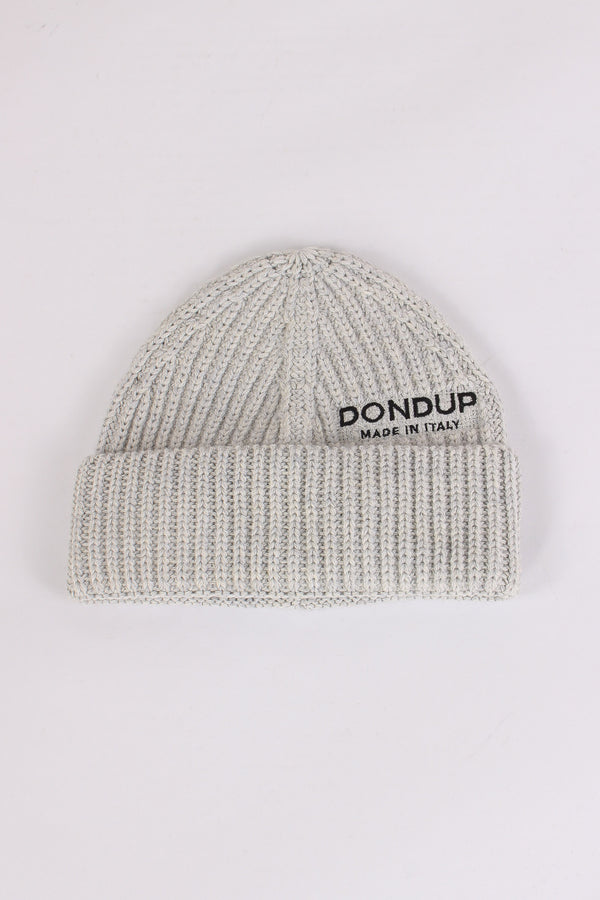 Cuffia Costina Logo Grigio