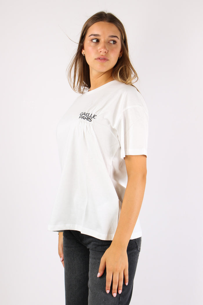 T-shirt Arriccio Logo Off White-5