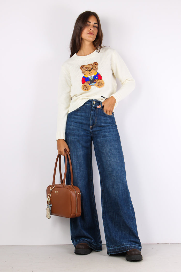 Pullover Orsetto White